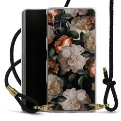 Carry Case Transparent Leather black/gold