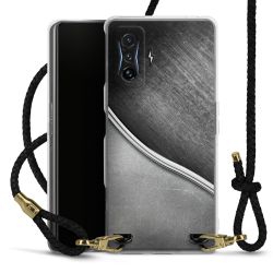 Carry Case Transparent Leather black/gold