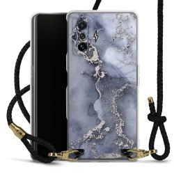 Carry Case Transparent Leather black/gold