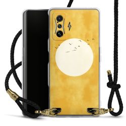 Carry Case Transparent Leather black/gold