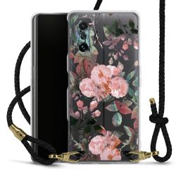 Carry Case Transparent Leather black/gold