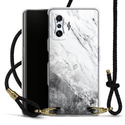 Carry Case Transparent Leather black/gold