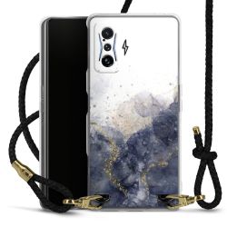 Carry Case Transparent Leather black/gold