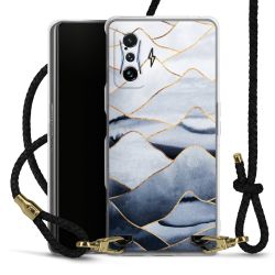 Carry Case Transparent Leather black/gold