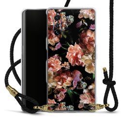 Carry Case Transparent Leather black/gold