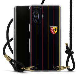 Carry Case Transparent Leather black/gold