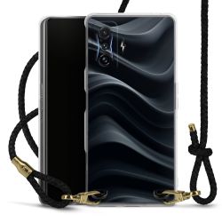 Carry Case Transparent Leather black/gold