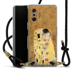 Carry Case Transparent Leather black/gold