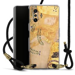 Carry Case Transparent Leather black/gold