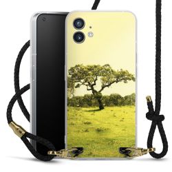 Carry Case Transparent Leather black/gold