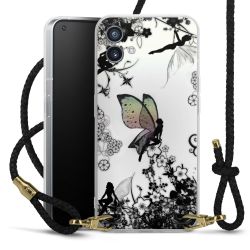 Carry Case Transparent Leather black/gold