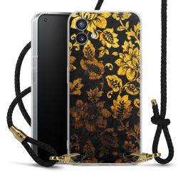 Carry Case Transparent Leather black/gold