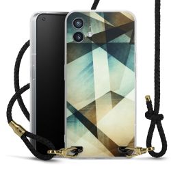 Carry Case Transparent Leather black/gold