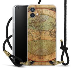 Carry Case Transparent Leather black/gold