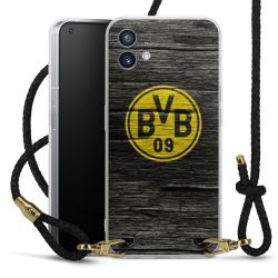 Carry Case Transparent Leather black/gold