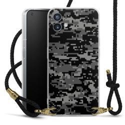 Carry Case Transparent Leather black/gold