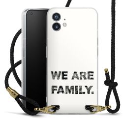 Carry Case Transparent Leather black/gold