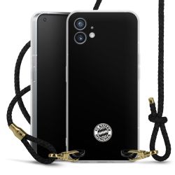 Carry Case Transparent Leather black/gold