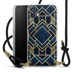 Carry Case Transparent Leather black/gold