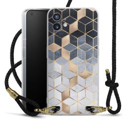 Carry Case Transparent Leather black/gold