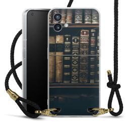 Carry Case Transparent Leather black/gold