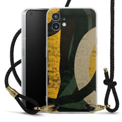 Carry Case Transparent Leather black/gold