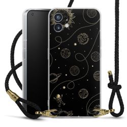 Carry Case Transparent Leather black/gold