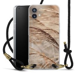 Carry Case Transparent Leather black/gold