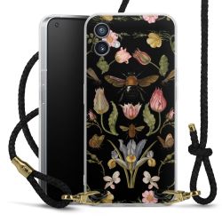 Carry Case Transparent Leather black/gold