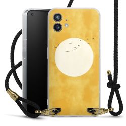 Carry Case Transparent Leather black/gold