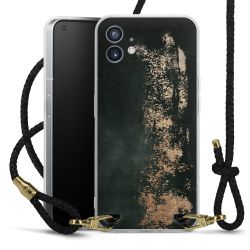 Carry Case Transparent Leather black/gold