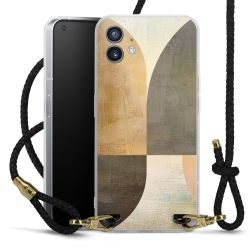 Carry Case Transparent Leather black/gold