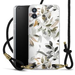 Carry Case Transparent Leather black/gold