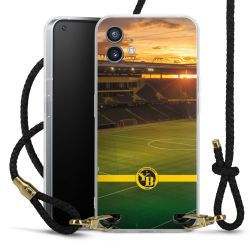 Carry Case Transparent Leather black/gold