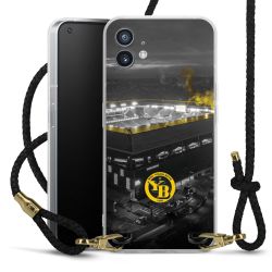 Carry Case Transparent Leather black/gold