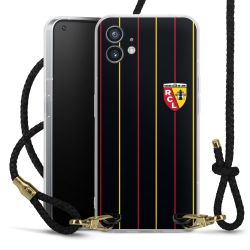 Carry Case Transparent Leather black/gold