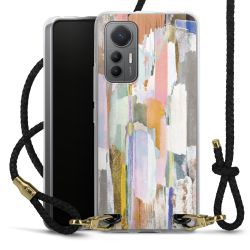 Carry Case Transparent Leather black/gold