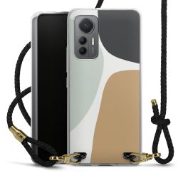 Carry Case Transparent Leather black/gold