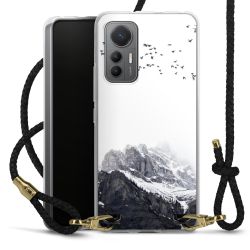 Carry Case Transparent Leather black/gold