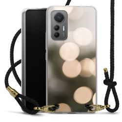 Carry Case Transparent Leather black/gold