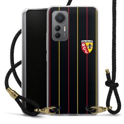 Carry Case Transparent Leather black/gold