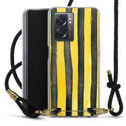 Carry Case Transparent Leather black/gold