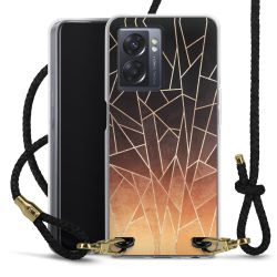 Carry Case Transparent Leather black/gold