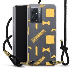 Carry Case Transparent Leather black/gold