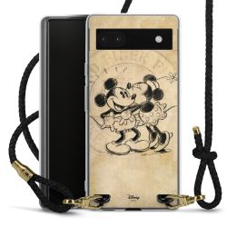 Carry Case Transparent Leather black/gold