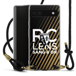 Carry Case Transparent Leather black/gold