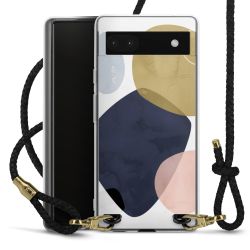 Carry Case Transparent Leather black/gold