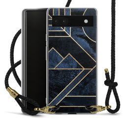 Carry Case Transparent Leather black/gold