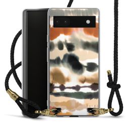 Carry Case Transparent Leather black/gold