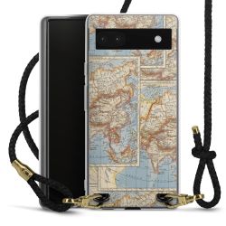 Carry Case Transparent Leather black/gold